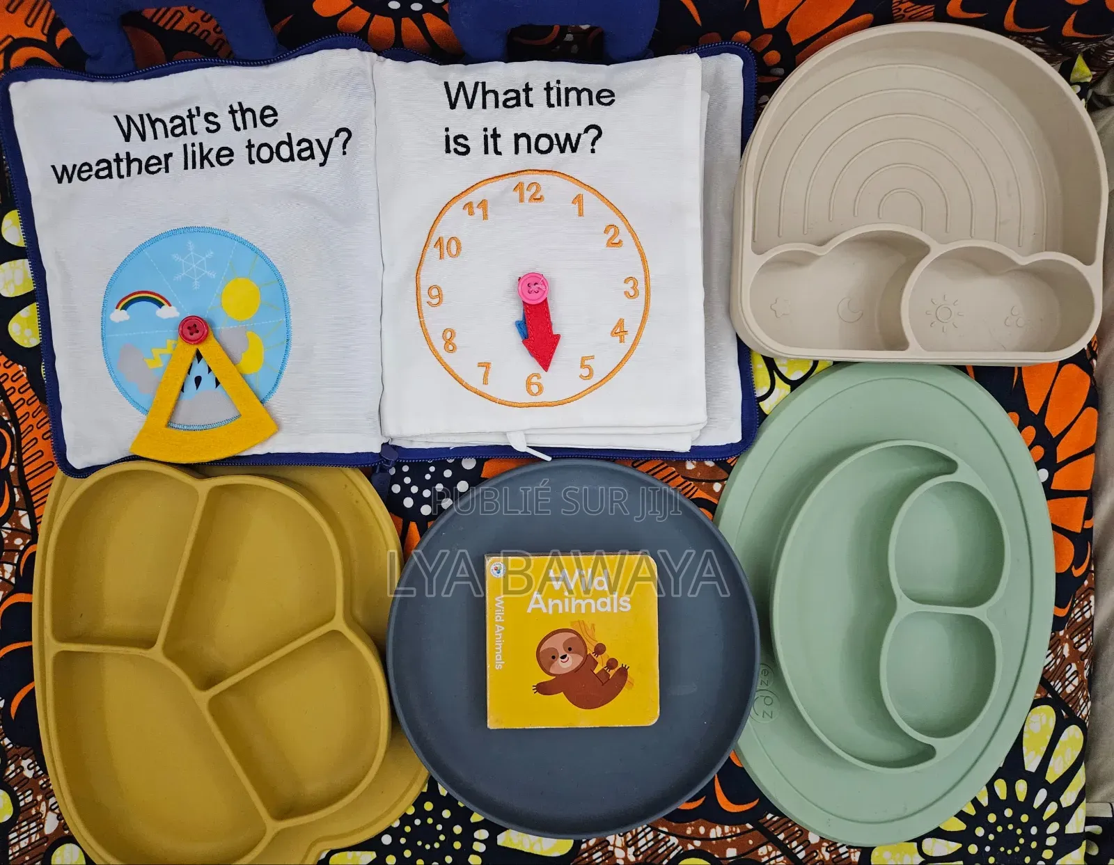 Lot Éveil Repas Bébé - Style Montessori Silicone