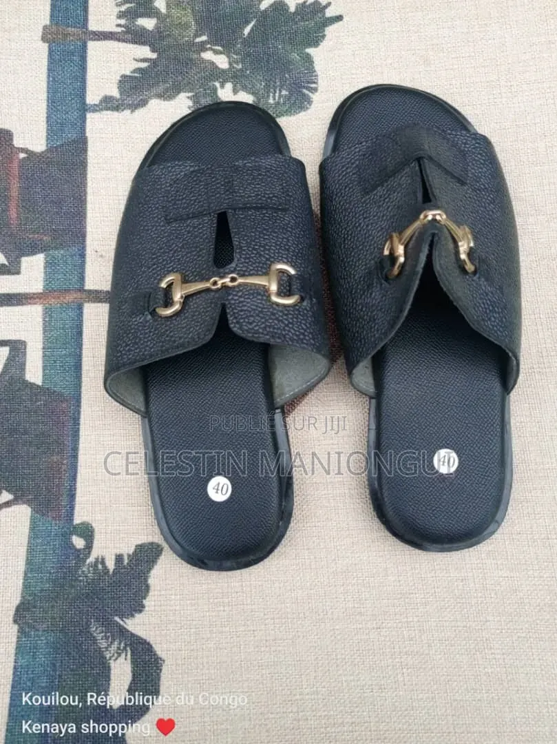 Sandale Homme en Cuire A