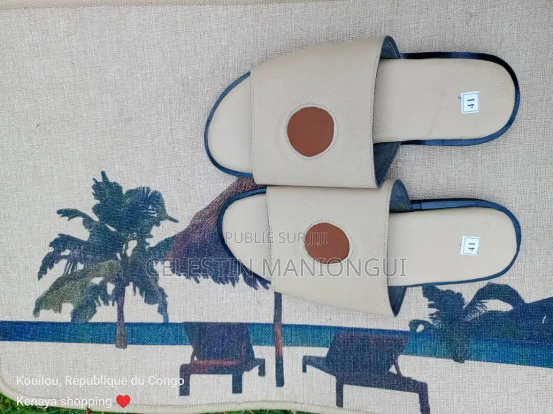 Sandale Homme en Cuire A
