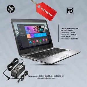 Ordinateur portable HP 650 G6 16GB Intel Core i5 HDD 350GB