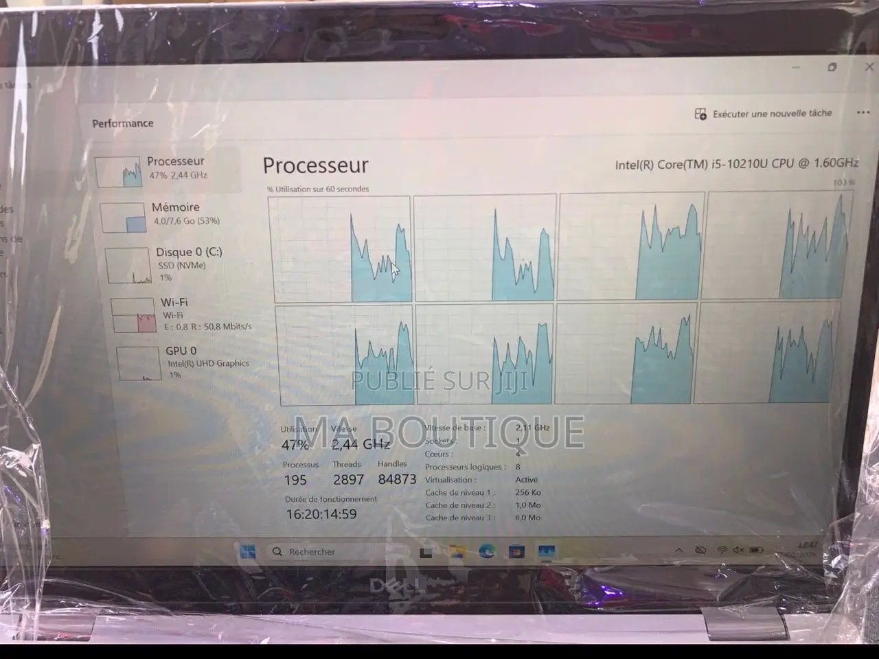 Nouveau Dell Latitude 10 8GB Intel Core i5 SSD 256GB