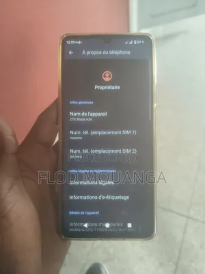 ZTE Blade A36 64 GB Noir