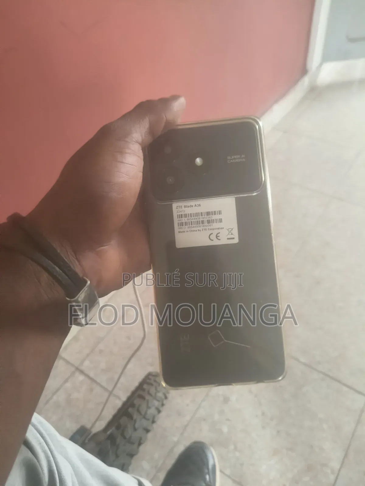 ZTE Blade A36 64 GB Noir