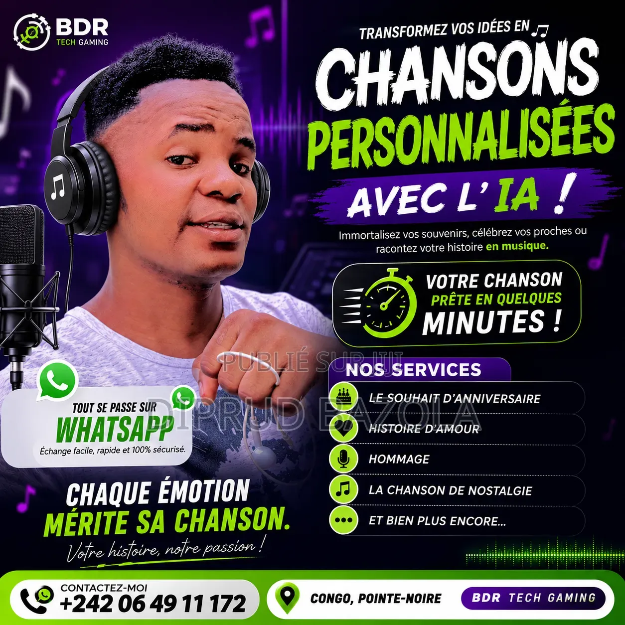 Voulez-Vous Une Chanson Personnalisée Ou Une Sonnerie De Téléphone?