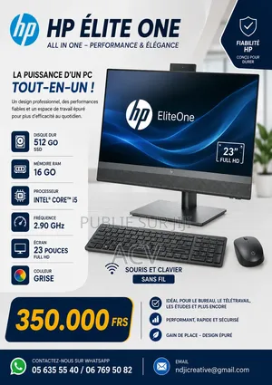 Ordinateur portable HP 240 G6 8GB Intel Core i5 SSD 512GB