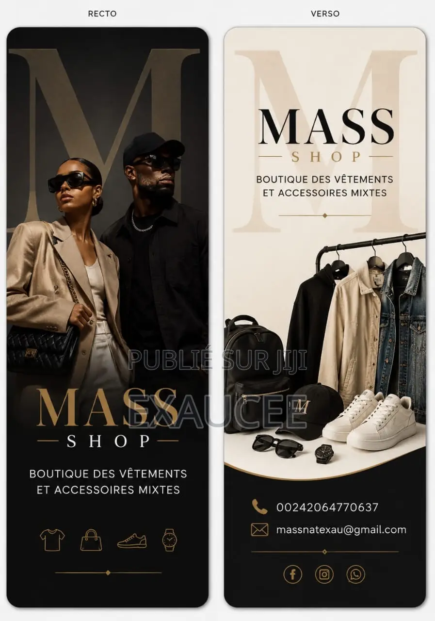 Mass Shop Est Basée Dans La Vente Des Habits Perruques Et Accessoires
