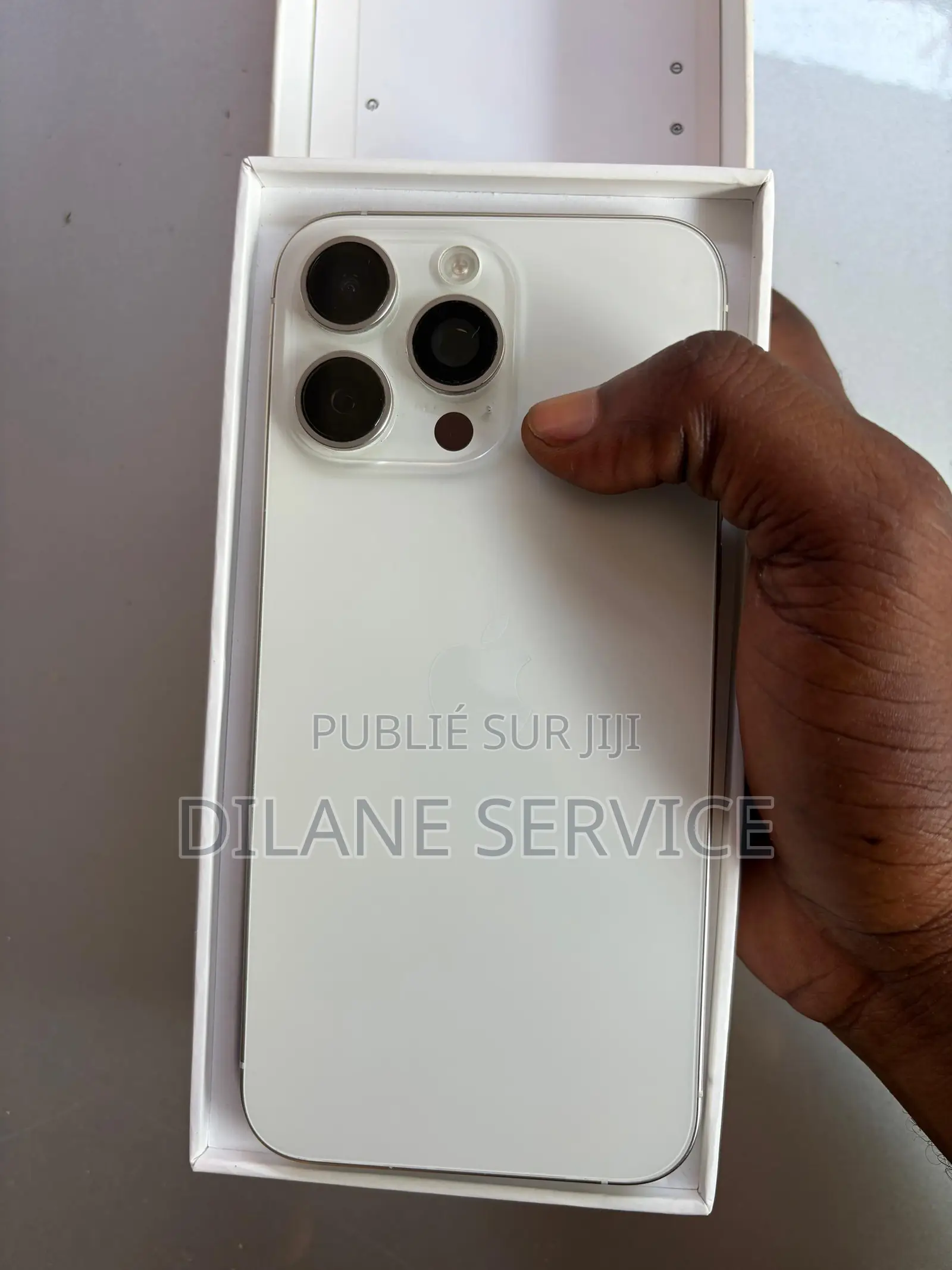 Apple iPhone 15 Pro Max 256 GB Blanc