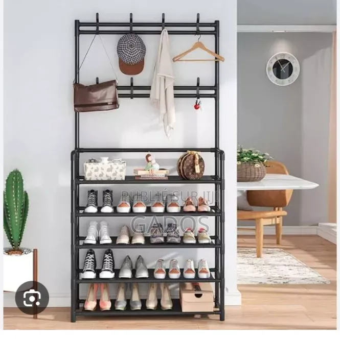 Etagere Avec Porte Vetement