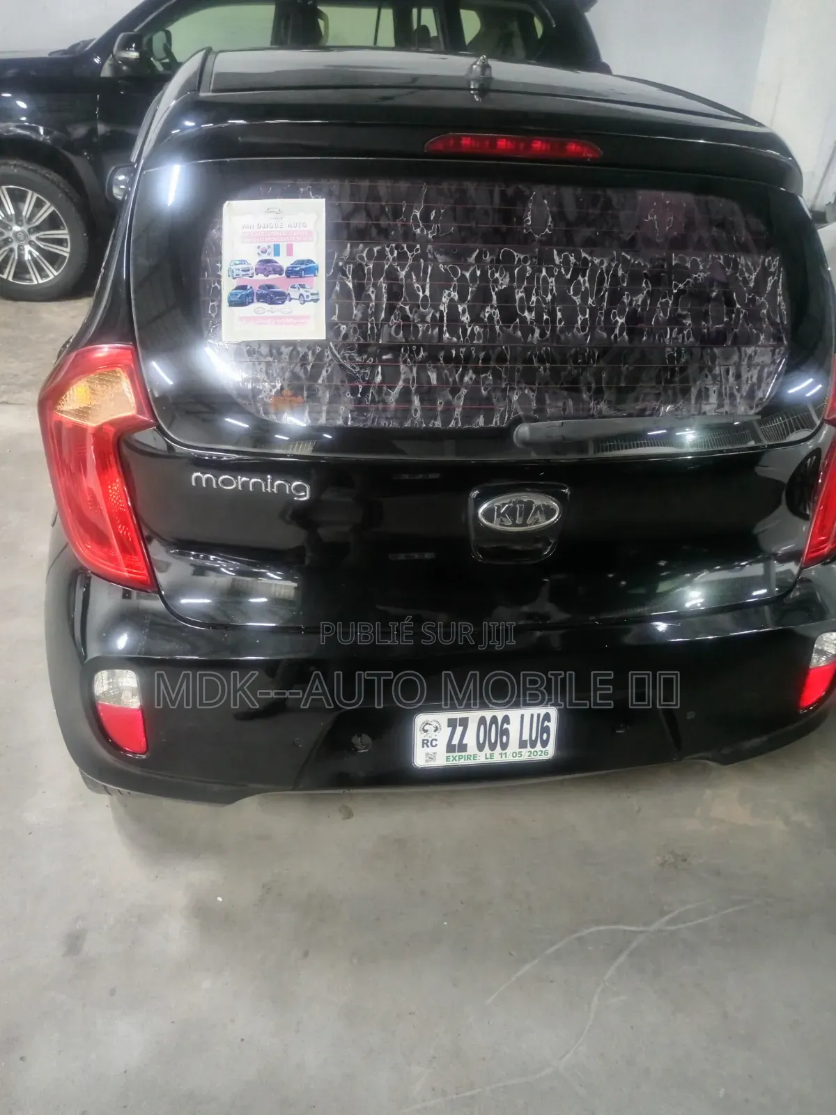 Kia Morning 2004 Noir Mat