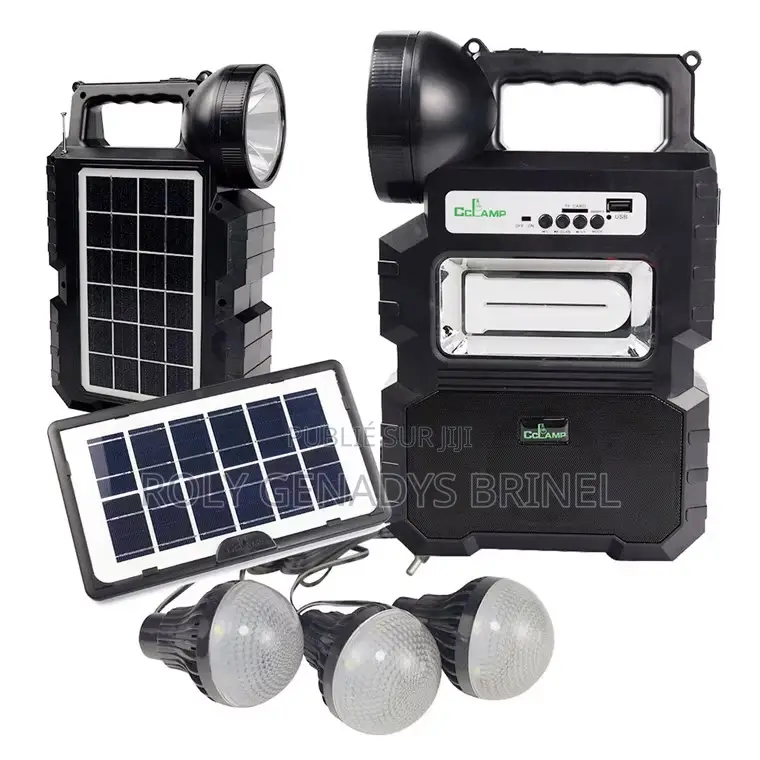 Kit Complet Radio Et Lampe Solaire