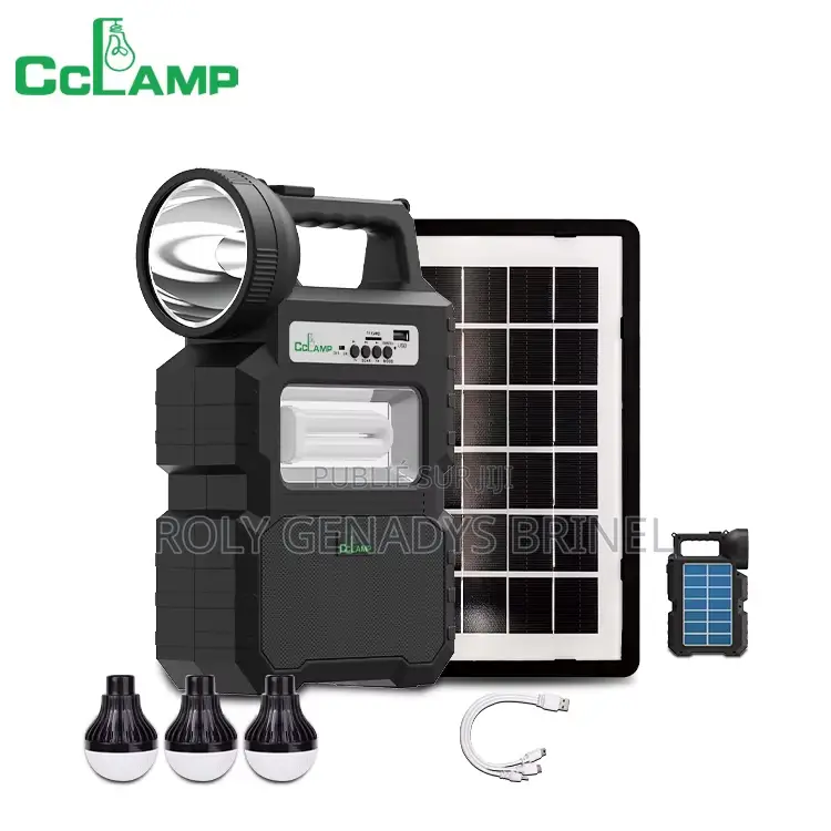 Kit Complet Radio Et Lampe Solaire
