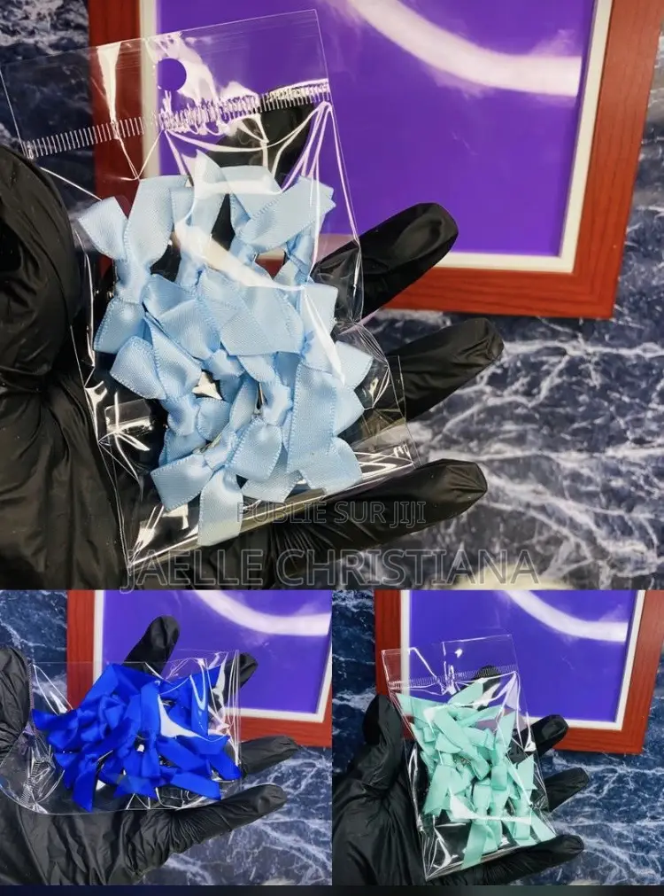 Lot De Noeuds Cheveux Satin
