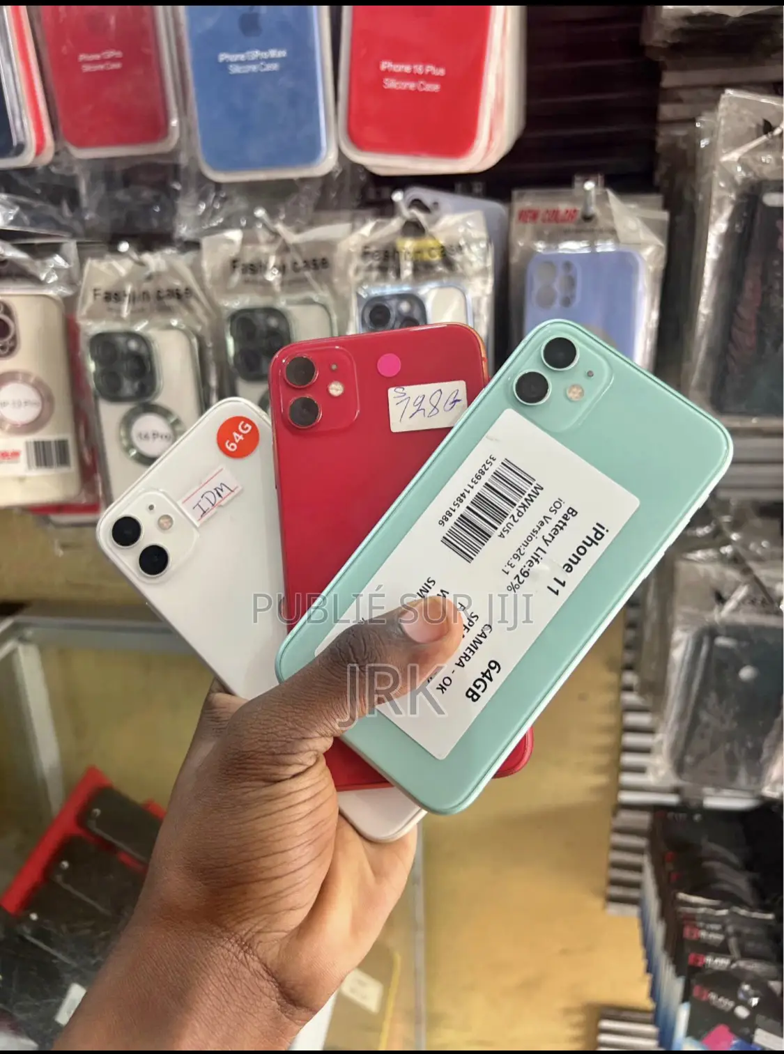 Nouveau Apple iPhone 11 64 GB Noir