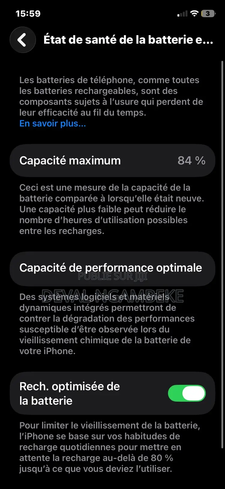 Nouveau Apple iPhone 11 64 GB Blanc