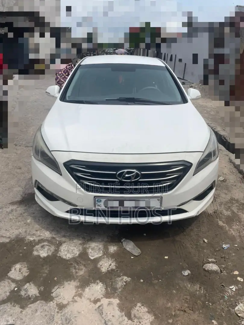 Hyundai Sonata Limited 2.0T Seban (2.0L 4cyl 6A) 2017 Blanc