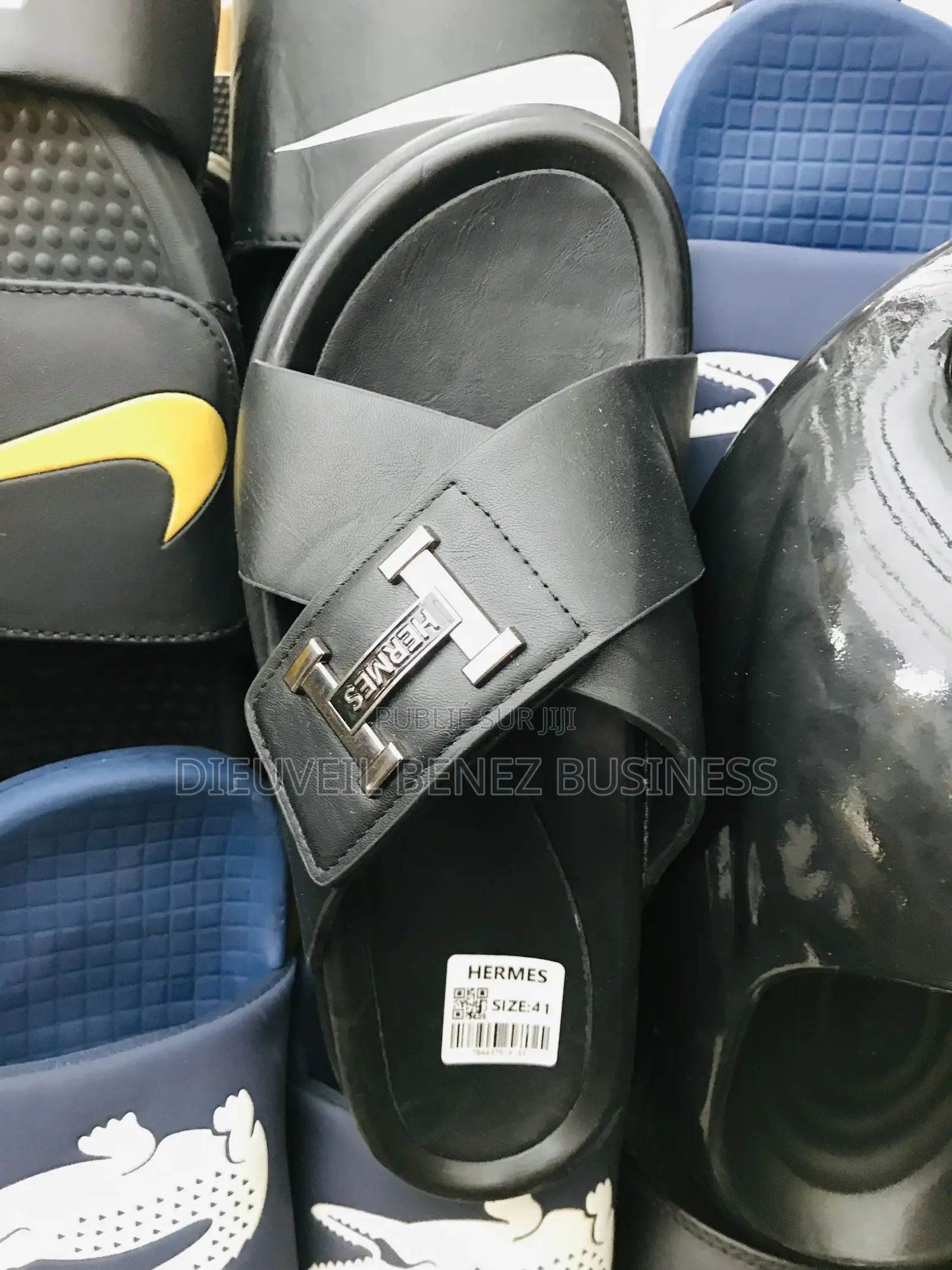 Sandales Hermès Lacoste