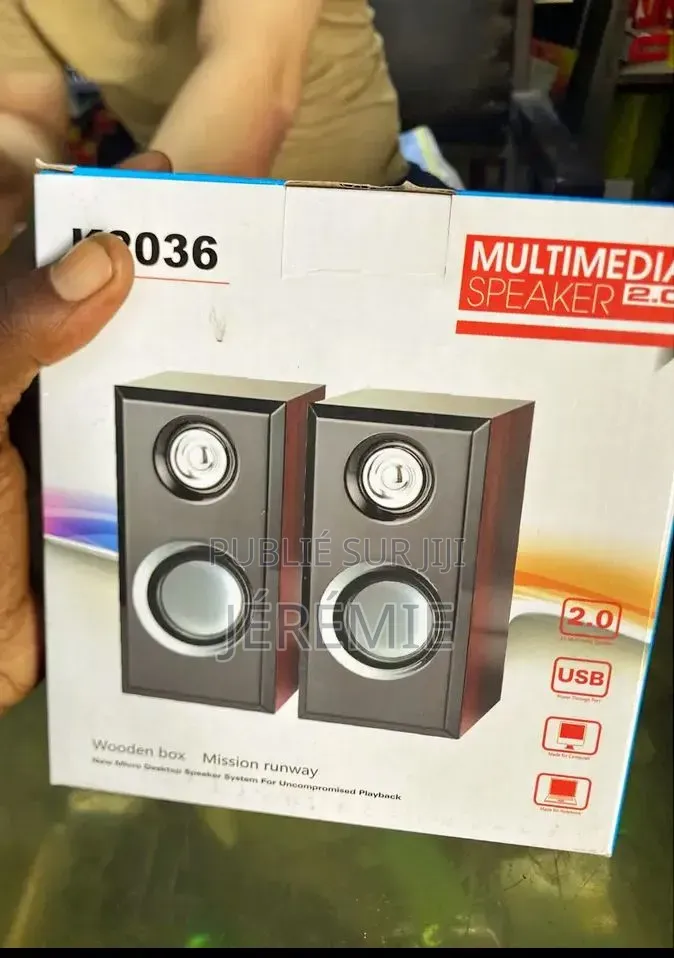 2 Mini Haut Parleur Ordinateur