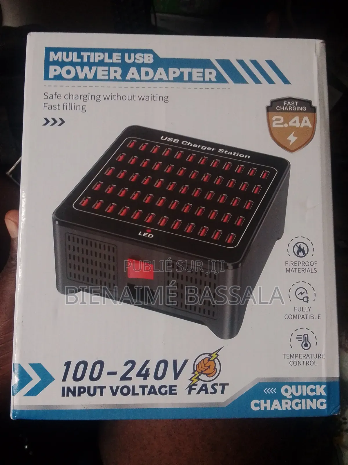 Chargeur Multiple Usb 60 Ports – Recharge Rapide 2.4a