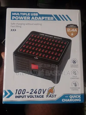 Chargeur Multiple Usb 60 Ports – Recharge Rapide 2.4a