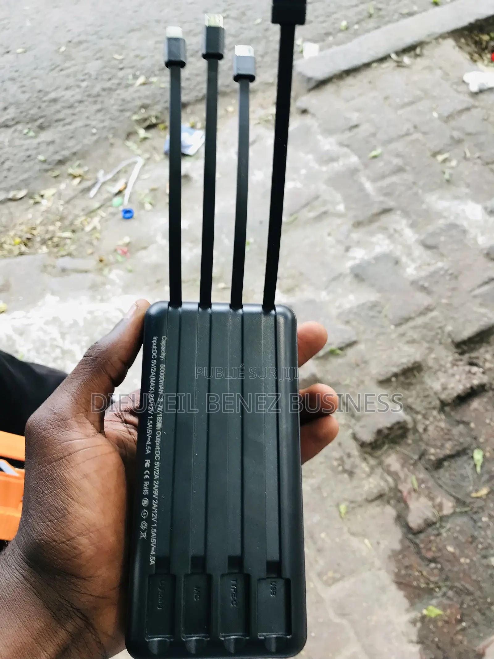 Power Bank Avec Panneau Solaire