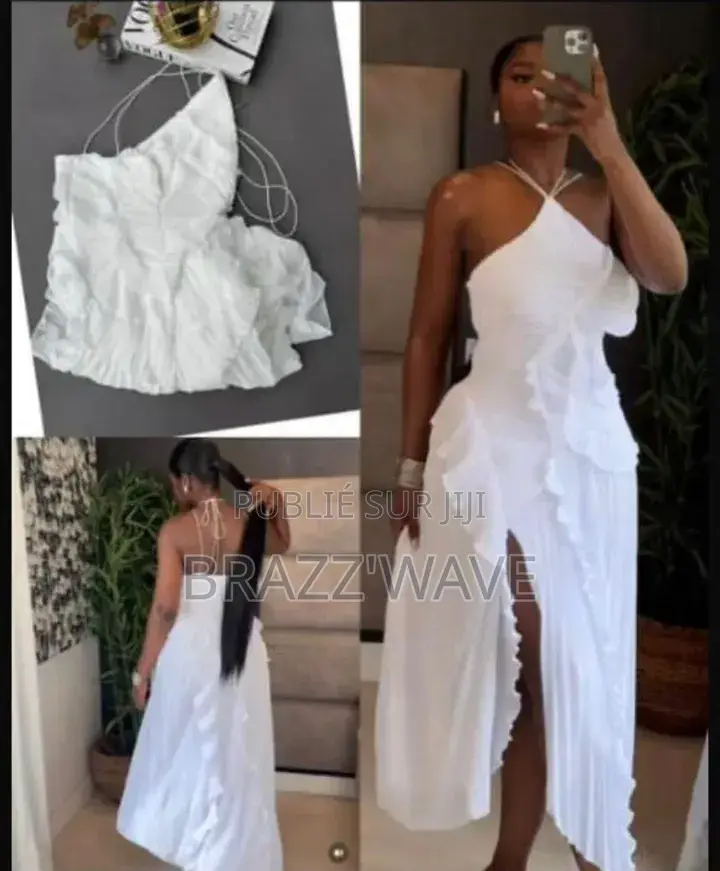 Robe Longue Plissée Chic