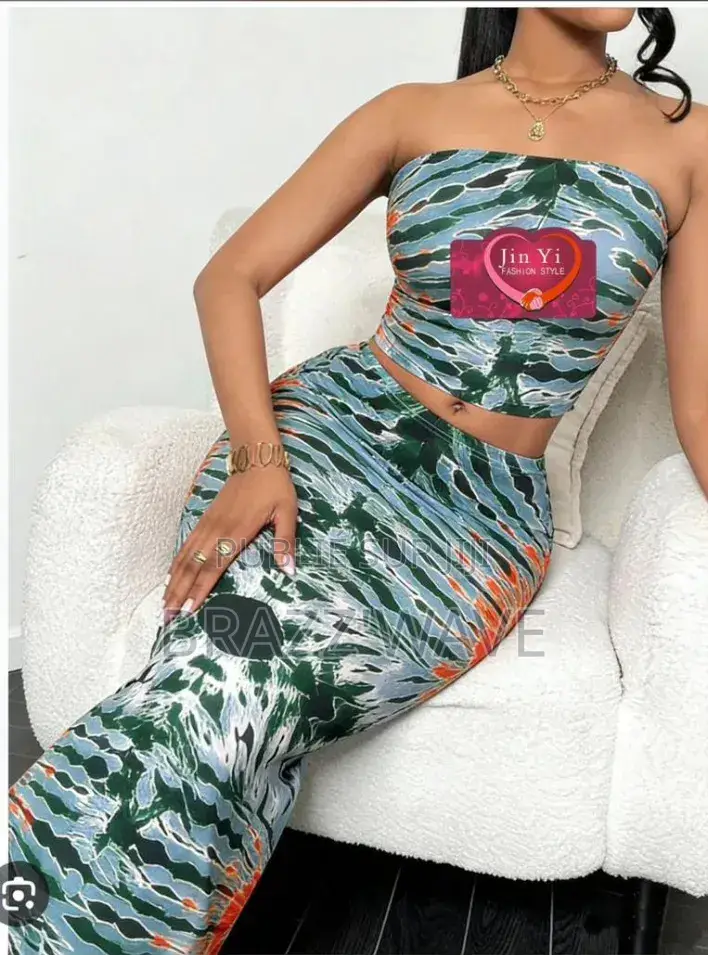 Ensemble d'Été Bustier Jupe Moulante