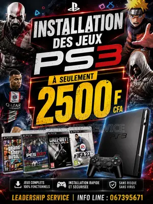 Installation Des Jeux Ps3 a 
