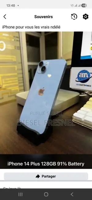 Nouveau Apple iPhone 13 Pro 256 GB Argenté