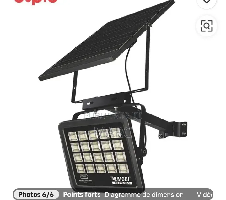Lampe Solaire