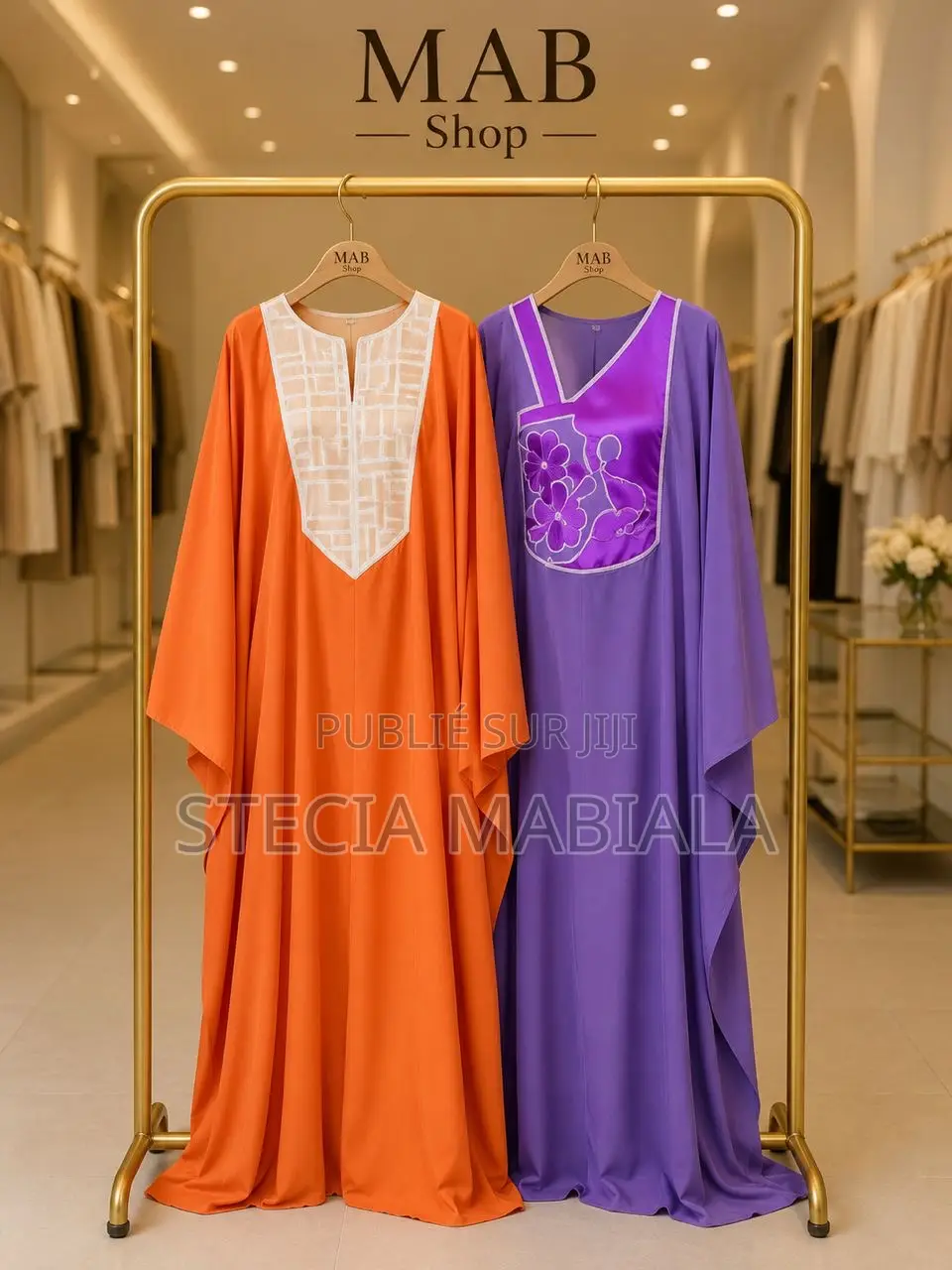 Robe Boubou Femme Africaine