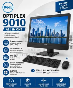 Nouveau Dell OptiPlex 7000 7410 All-in-One 8GB Intel Core i5 SSD 500GB