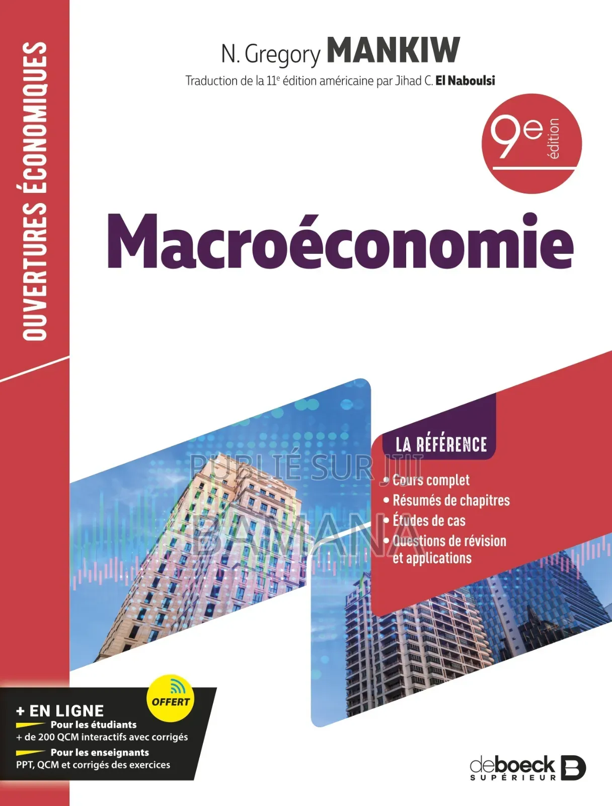 Macroéconomie. N Grégory Mankiw