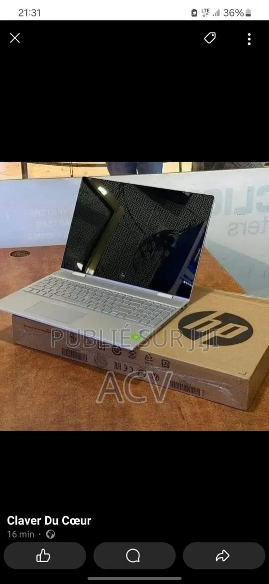 Ordinateur portable HP 240 G6 16GB Intel Core i5 SSD 500GB