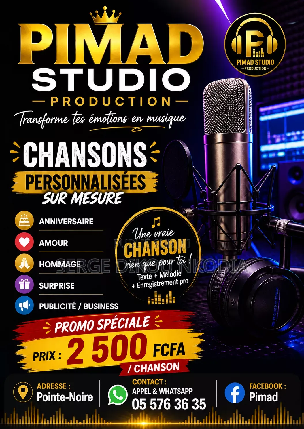 Chanson Personnalisée