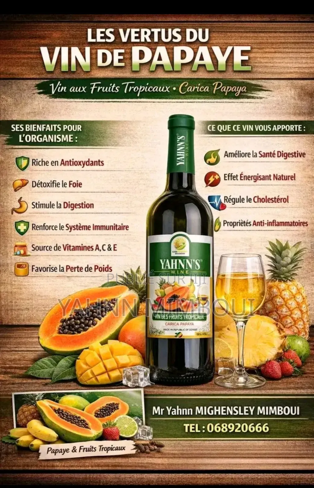 Vin Des Fruits Tropicaux