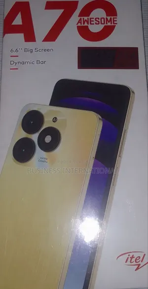 Nouveau Itel A70 256 GB Argenté