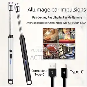 Allume Gaz Électrique Rechargeable