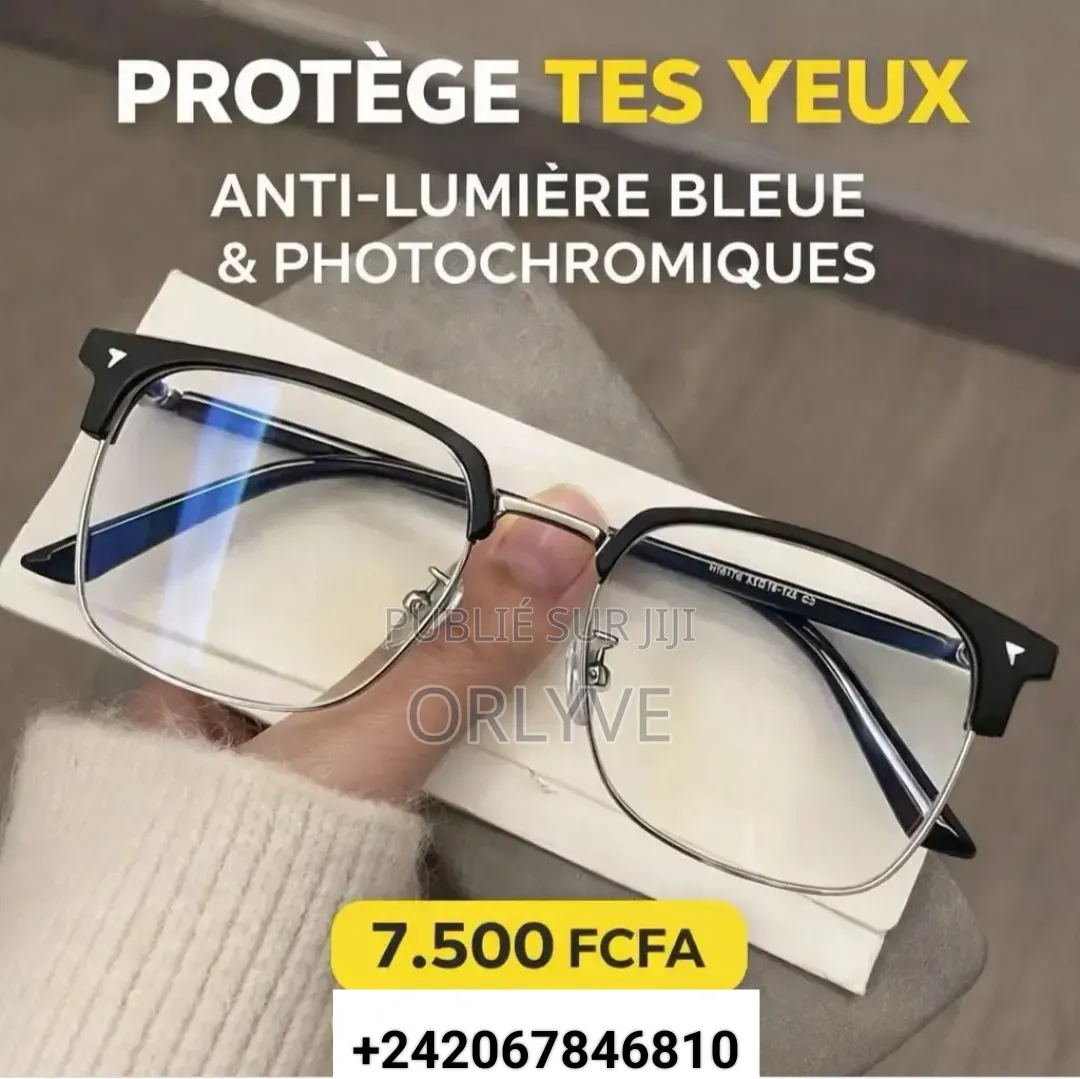 Lunettes Photochromique Anti Lumière Bleue