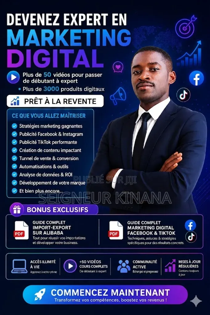 Pack 3000+ Produits Digitaux Prêts À La Revente !