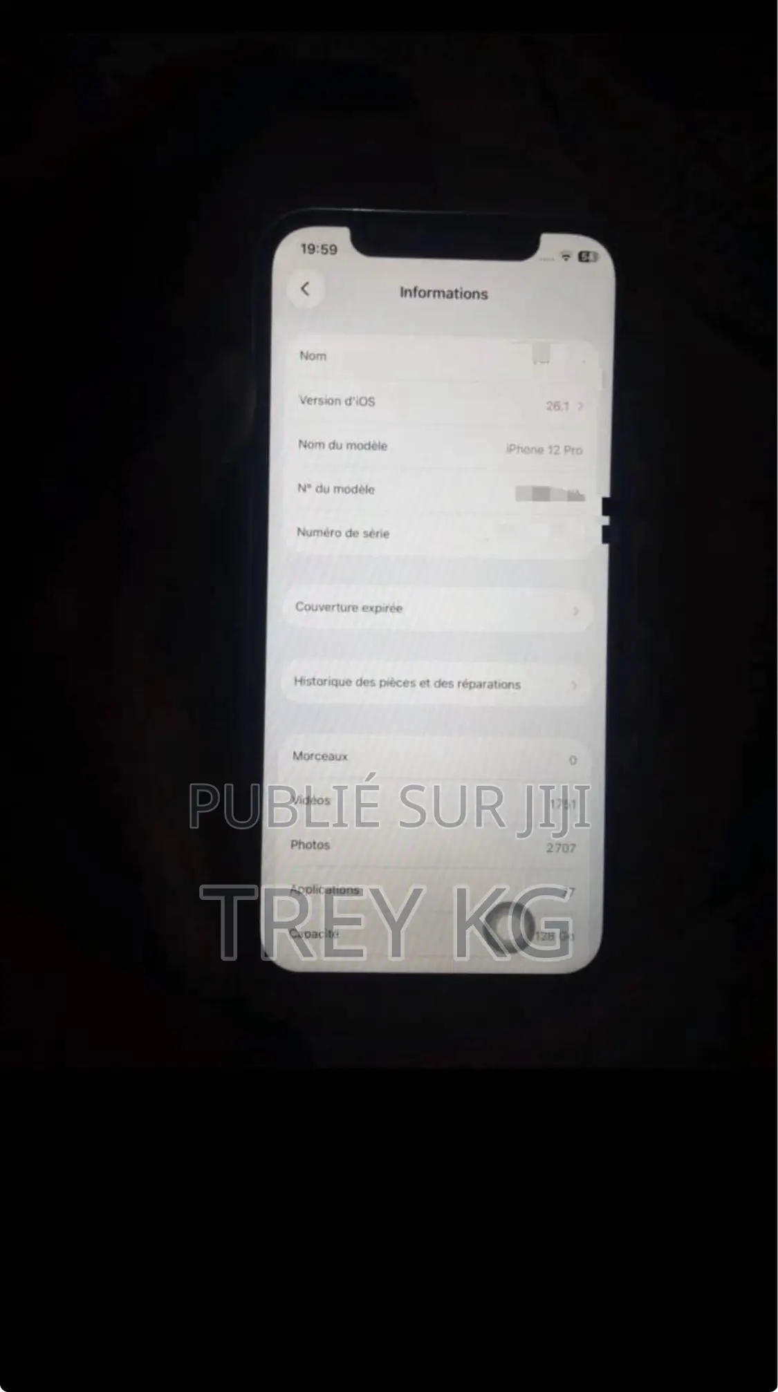 Apple iPhone 12 128 GB Blanc