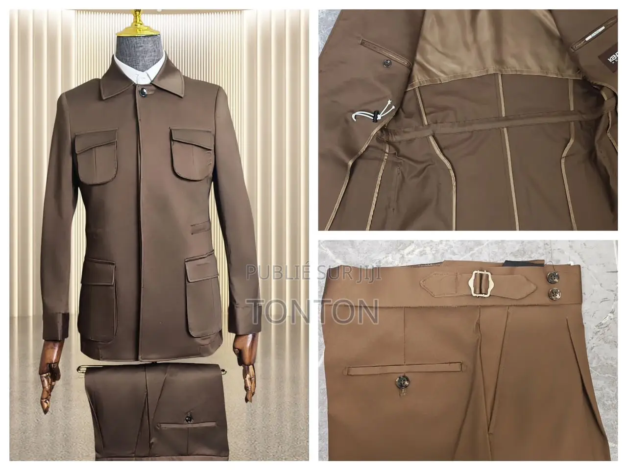 Costume Safari 4 Poches