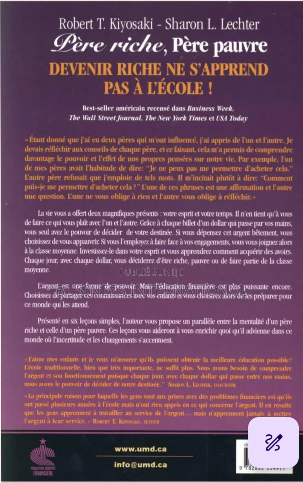 Père Riche Père Pauvre