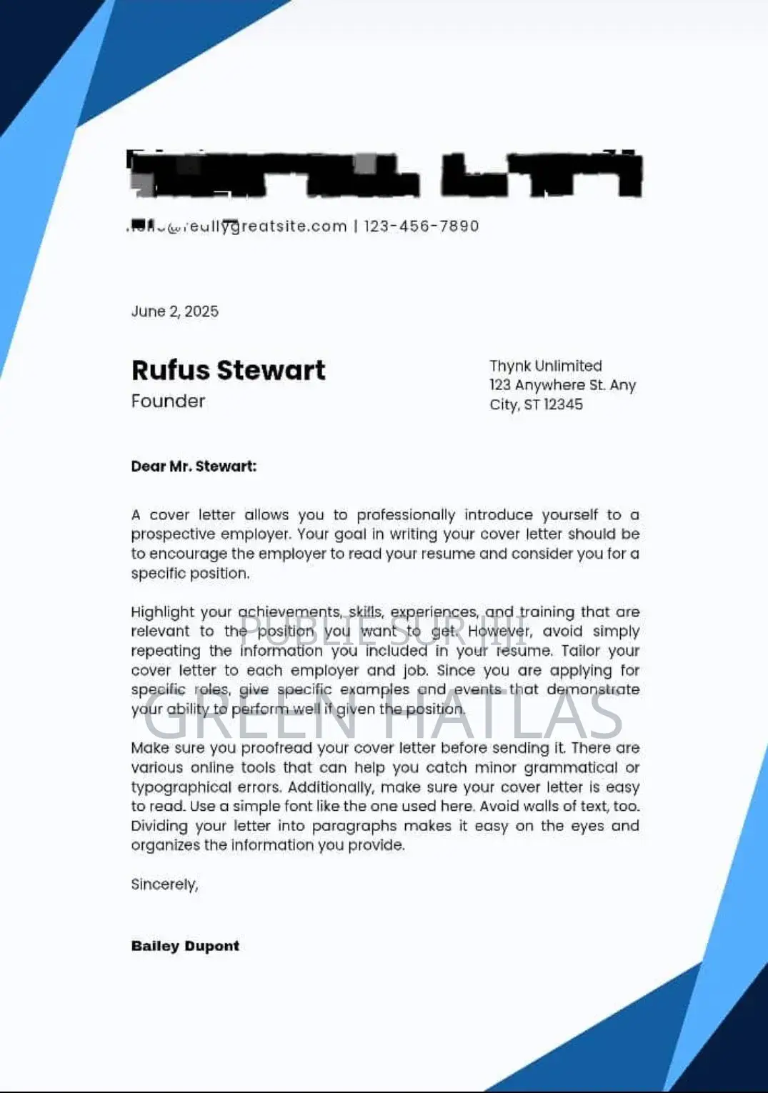 Création De Cv