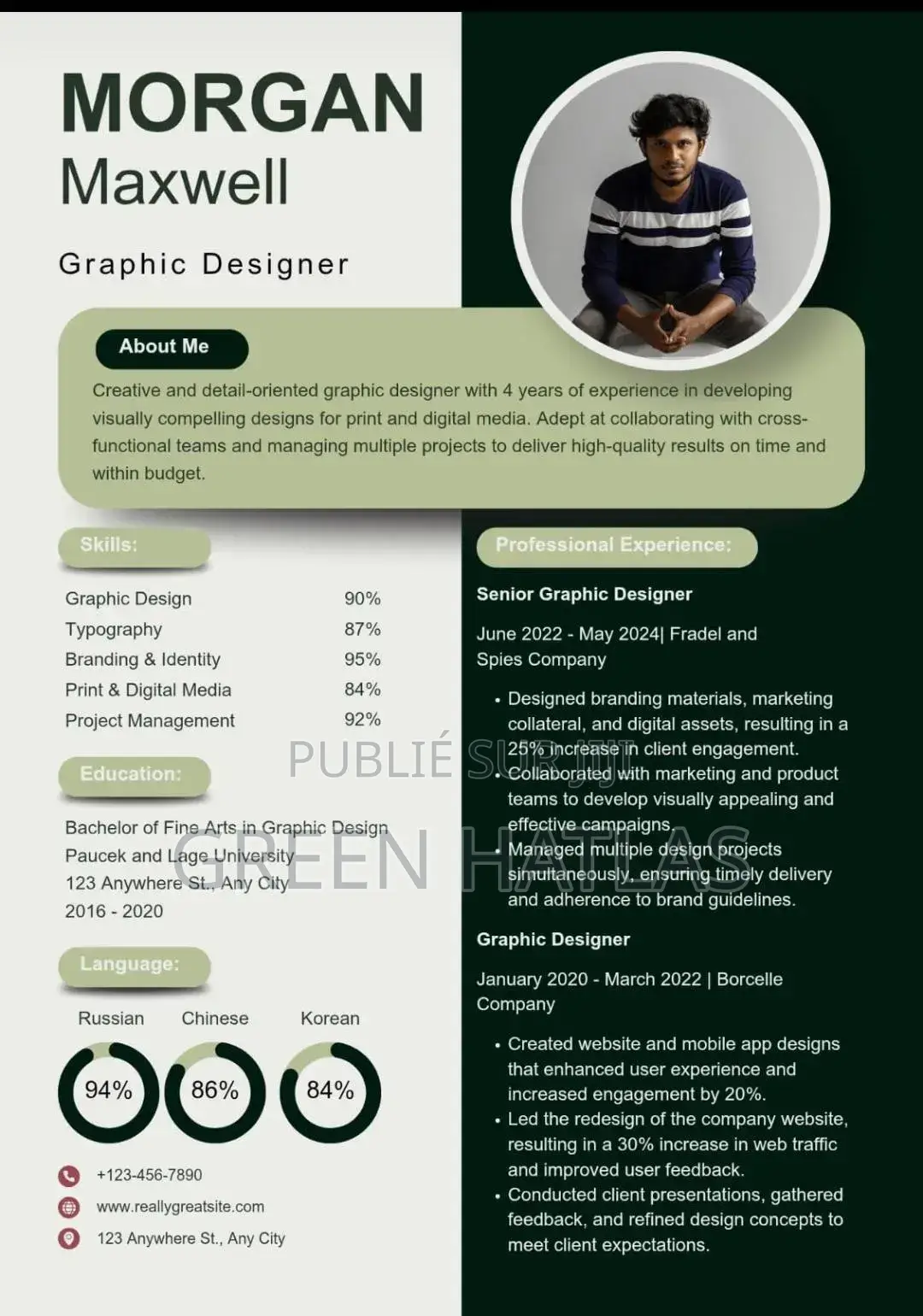 Création De Cv