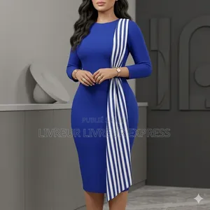 Robe Bleu Pour Femme