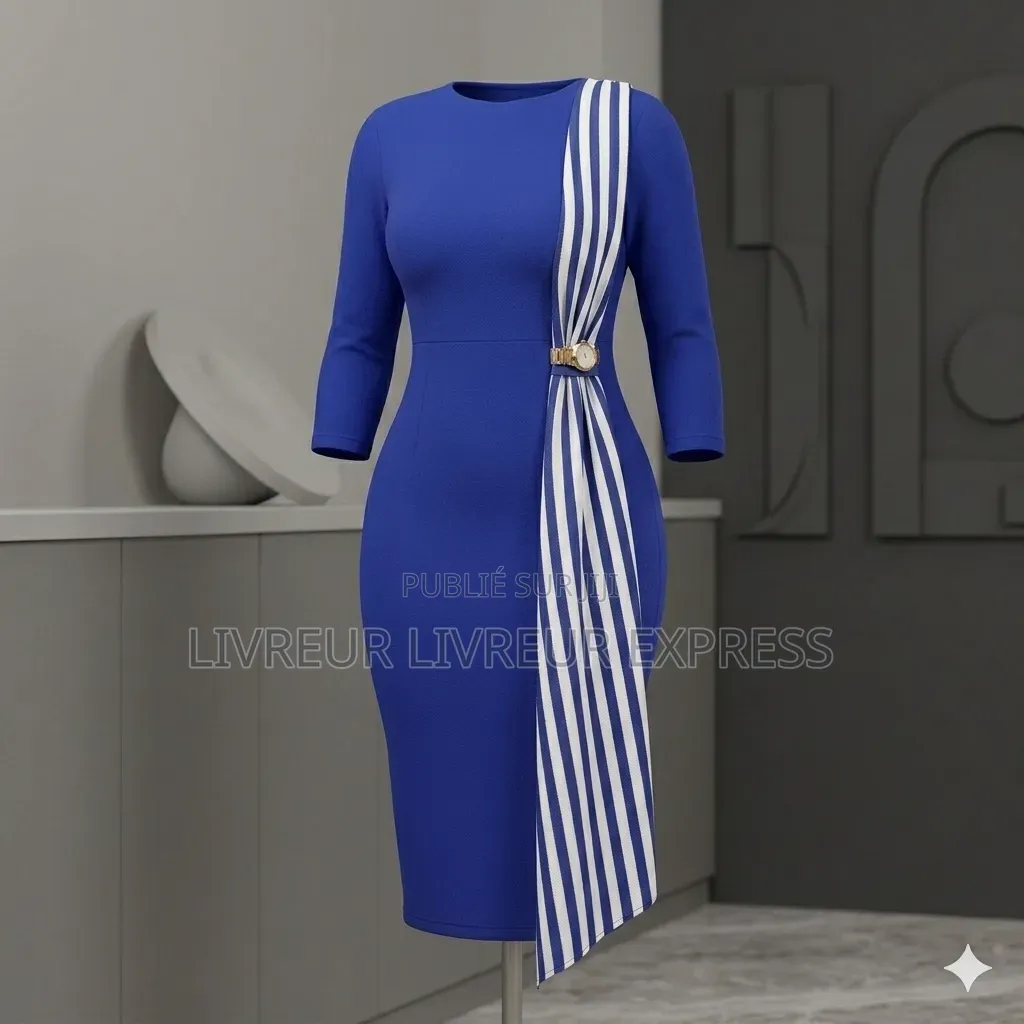 Robe Bleu Pour Femme
