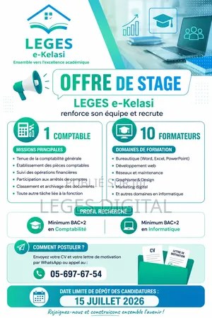 Offre d'Emploi