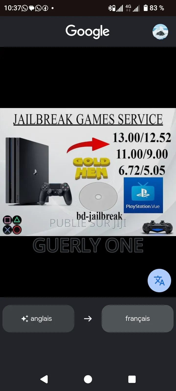 Craquage De Ps4 en Version 9.00 À La Version 13.00
