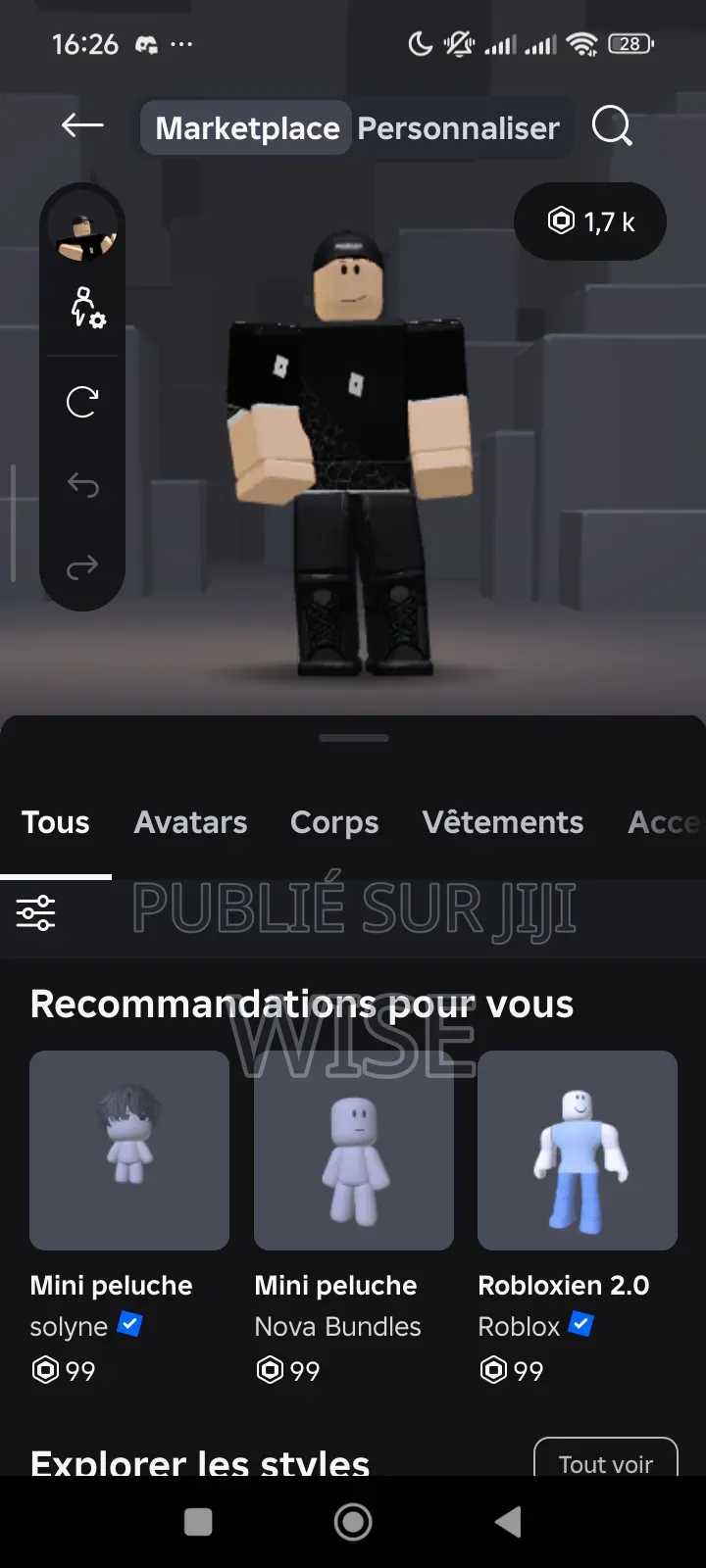 (Crypto Monnaie Rbx) Carte Cadeau Roblox