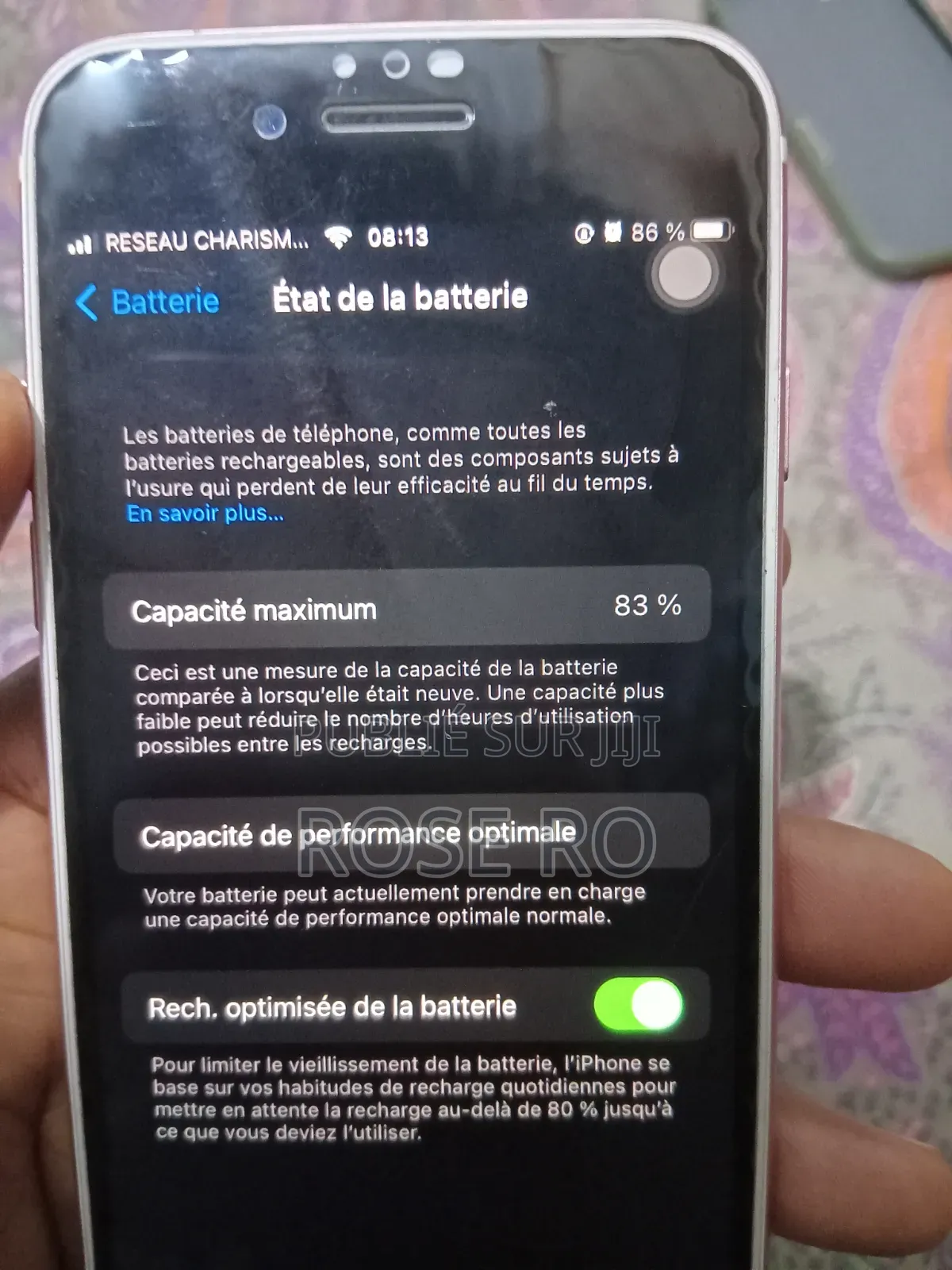 Apple iPhone 7 128 GB Or rose